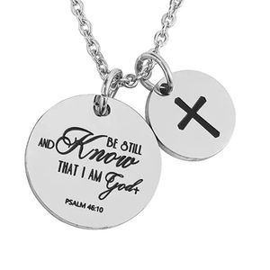 New Stainless Steel inspirational Necklace Beautiful!